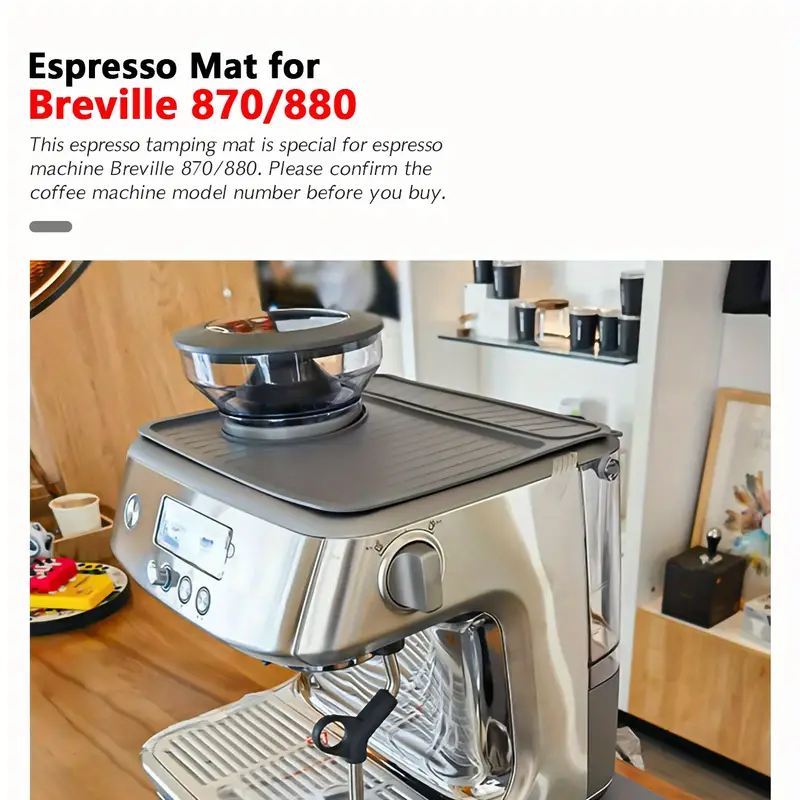 Silikon-Kaffeematte für Brevil – Breville Espresso Bes870 Bewertung und Preis
