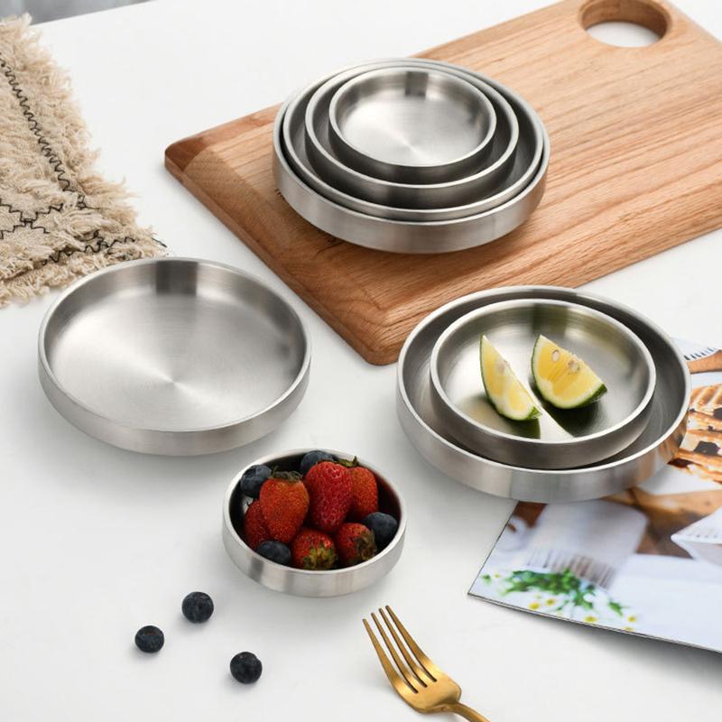 Edelstahlplatte mit flachem Bo – Dim Sum Basket Bewertung und Preis