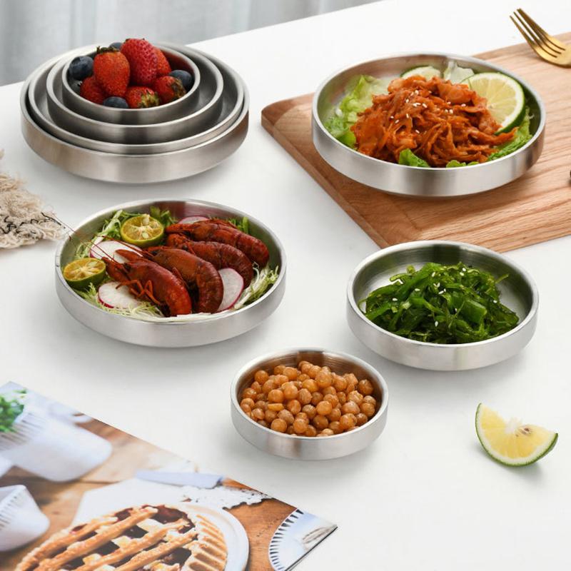Edelstahlplatte mit flachem Bo – Dim Sum Basket Bewertung und Preis